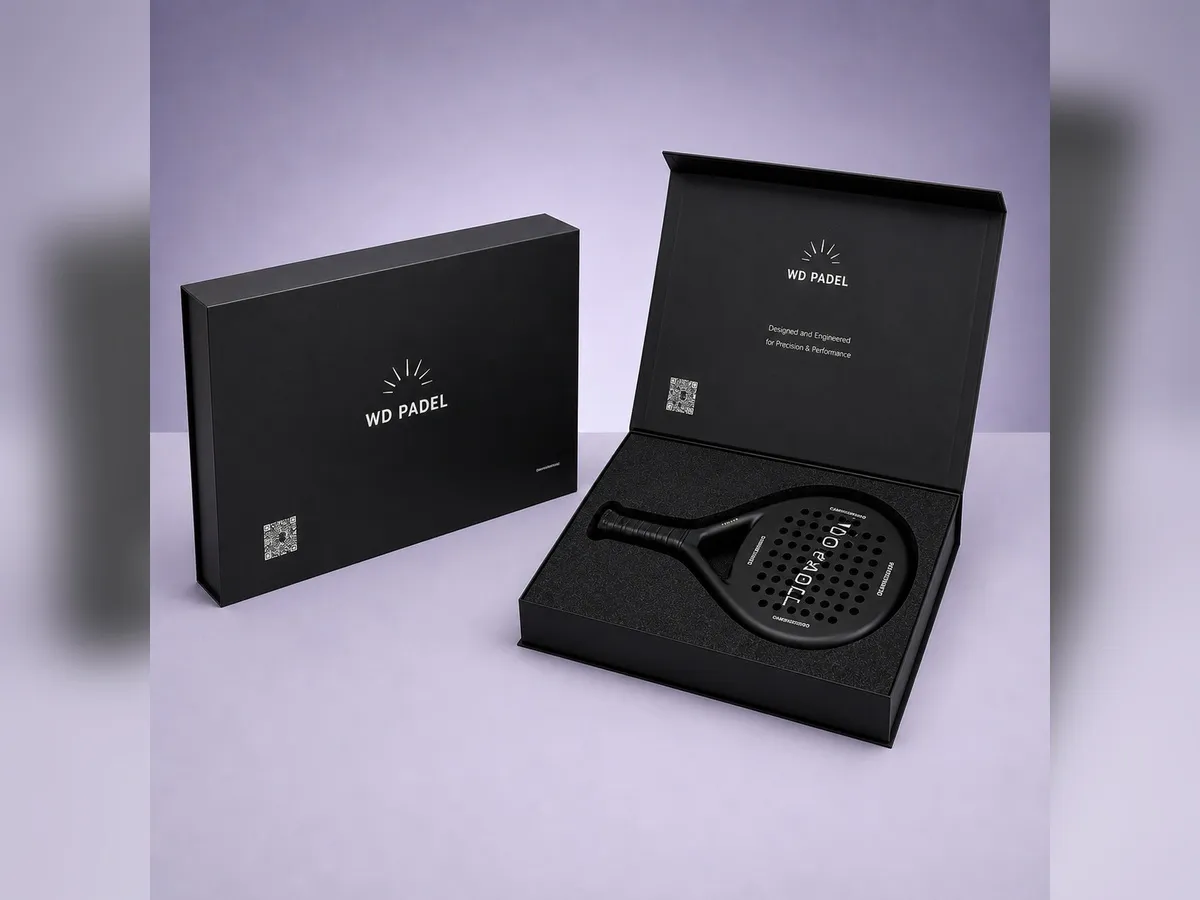 Padel Racket Packaging Boxes