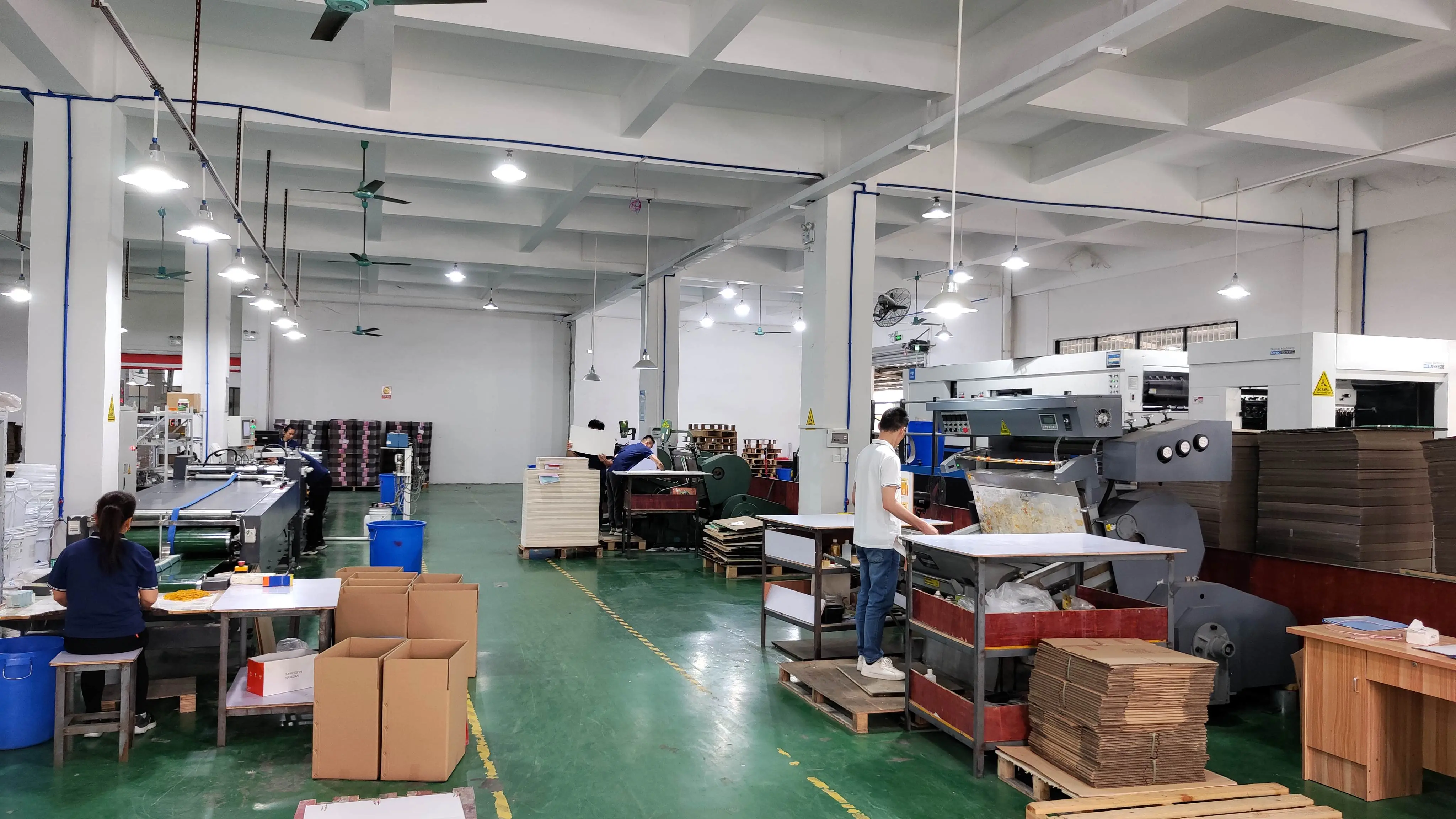 FSC Certified Sustainable Packaging Production Line