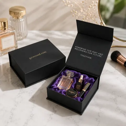 Cosmetic and skincare gift packaging