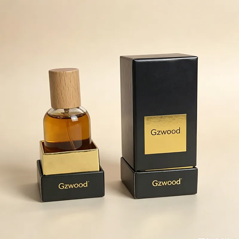 Luxury rigid essential oil packaging box for fragrance bottles